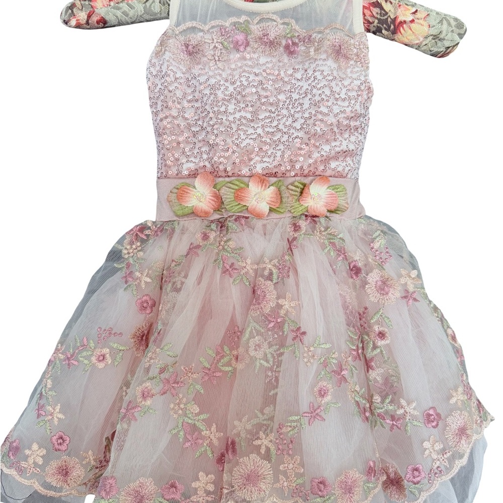 Weissman Blush and Ivory Dance Attire